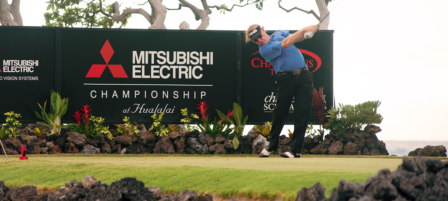 mitsubishi golf Hualālai Resort Big Island, Hawai'i